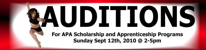 Auditions for Dance Scholarship Training Program