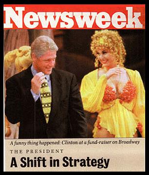 Holly Cruikshank with President Clinton